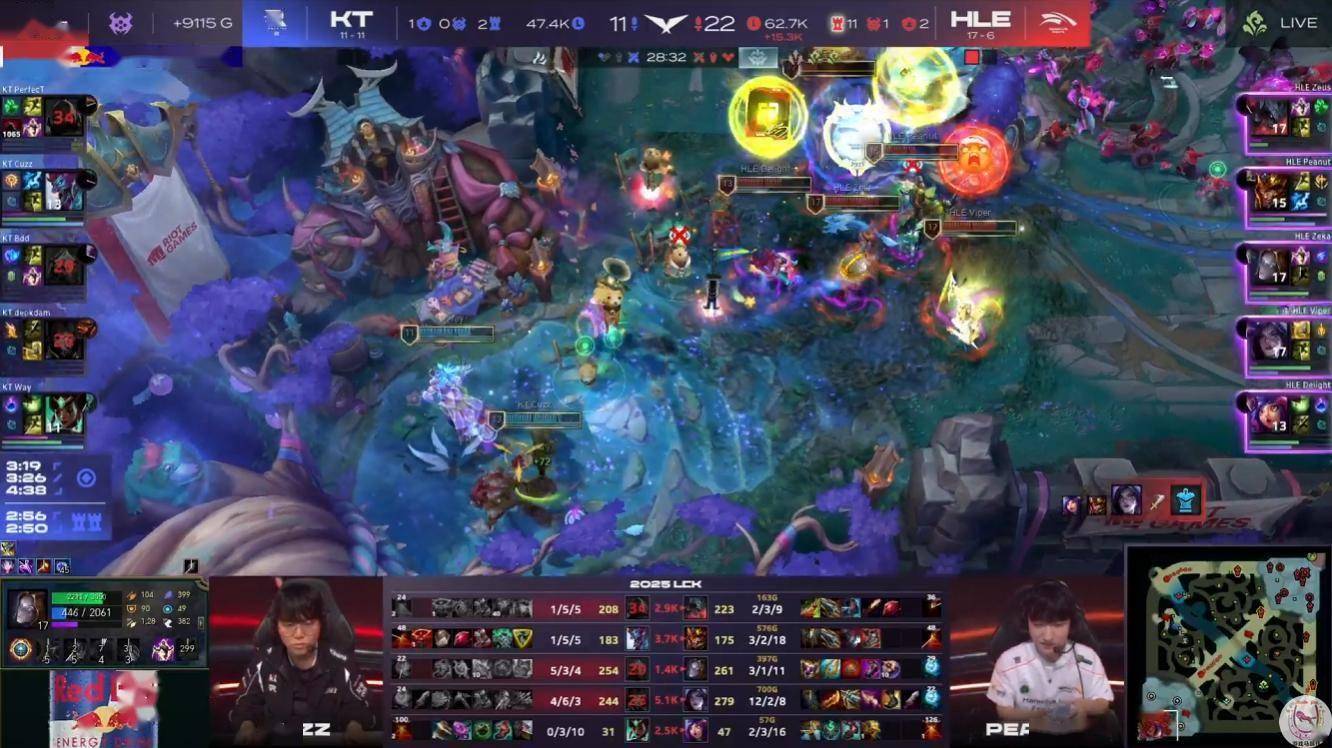 LCK奇葩赛制成绩合并！GenG和HLE早早晋级季后赛