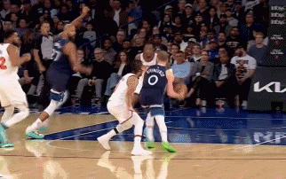 又是你!森林狼95-100负尼克斯,戈贝尔单节7次“下饭”操作