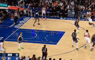 又是你!森林狼95-100负尼克斯,戈贝尔单节7次“下饭”操作